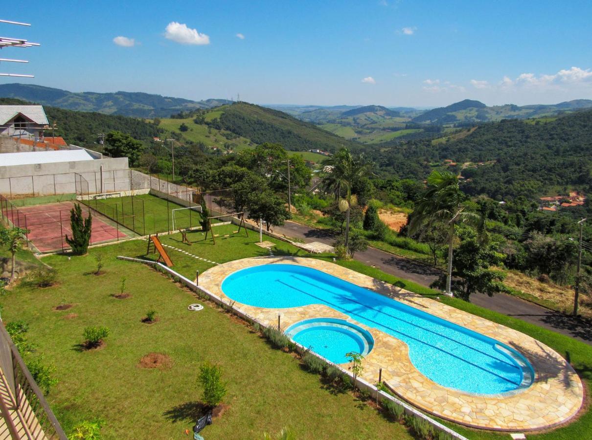 Apto C Lazer E Linda Vista Verde Aguas De Lindoia Luaran gambar
