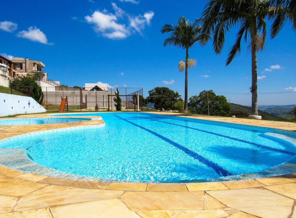 Apto C Lazer E Linda Vista Verde Aguas De Lindoia Luaran gambar